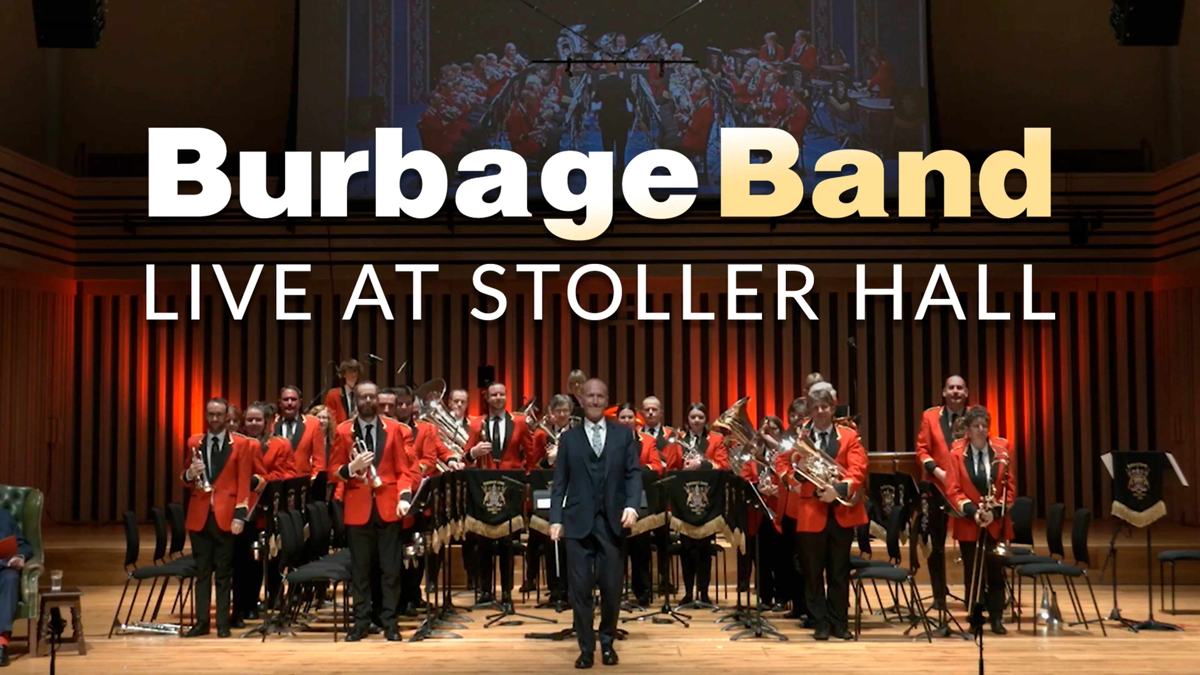 Burbage Band: Live at Stoller Hall poster